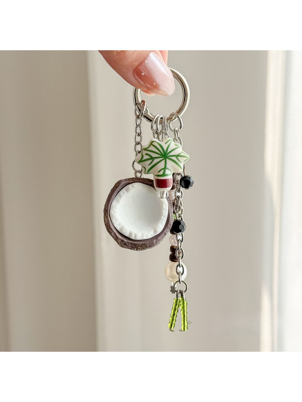 Keypus - Fruit Inspired Coconut Keychain