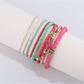 Lovra - Square Beaded Bohemian Multilayer Bracelet