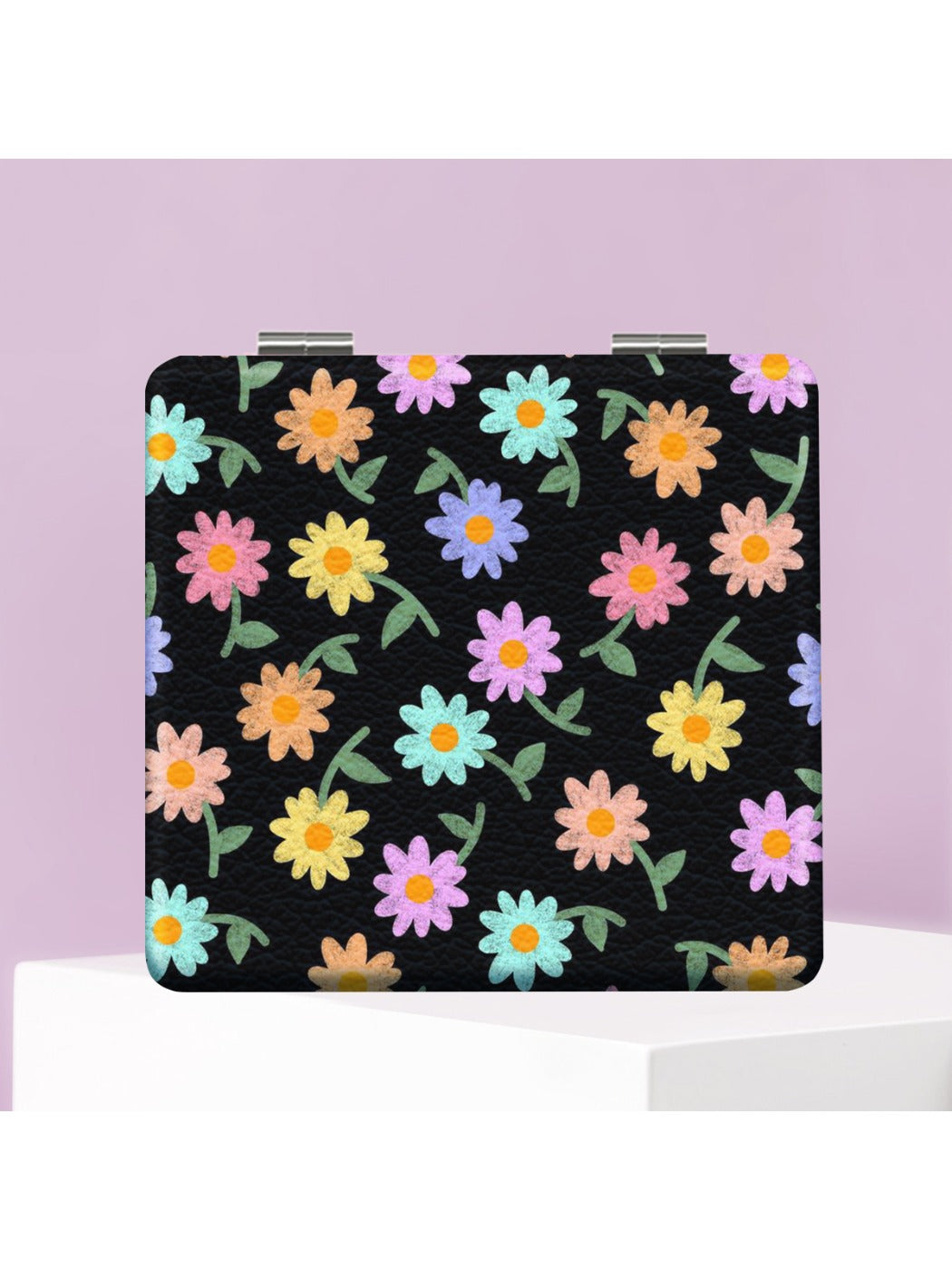 Mirroray - Exquisite Flower Pattern Makeup Mirror