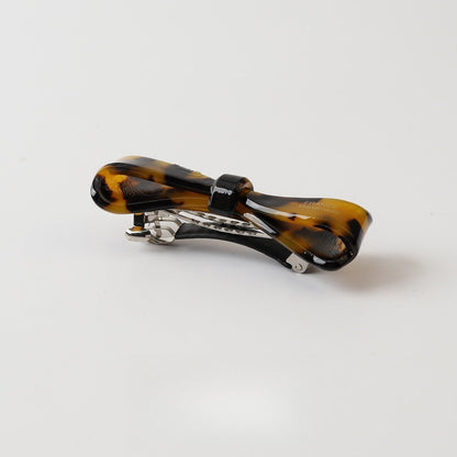 Beau - Glossy Bow Acetate Hair Clip