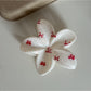Beau - Adorable Plumeria Shaped Hair Claw Clip