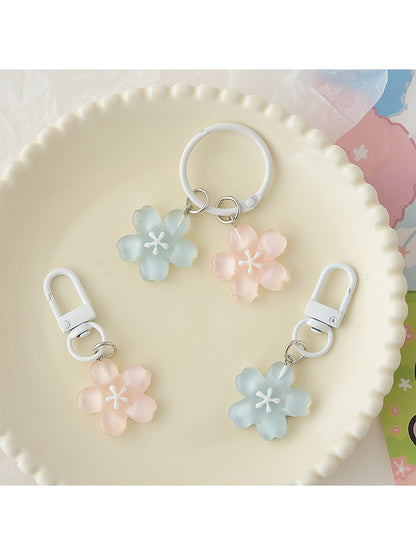 Keypus - Cherry Blossom-Shaped Pendant Keychain