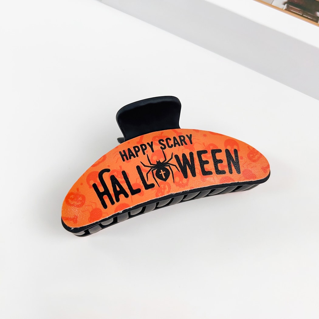 Beau - Novelty Halloween Pattern Claw Clip