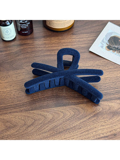 Beau - Elegant Velvet Hair Claw Clip Large