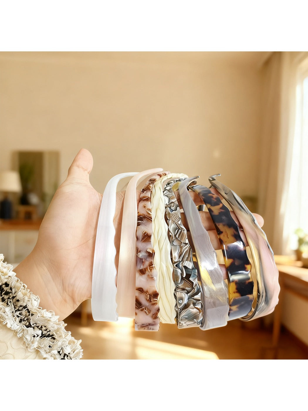 Gifty - Multi Texture Vintage Headband