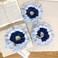 Gifty - Blue Polka Dot Scrunchie
