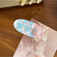 Beau - Acetic Acid Oval-shaped Hairpin