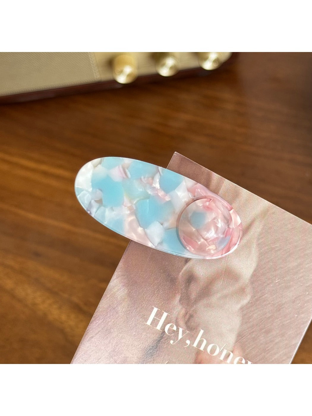 Beau - Acetic Acid Oval-shaped Hairpin
