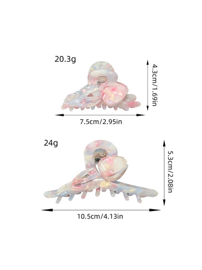 Beau - Sweet Floral Tulip Shape Hair Claw Clip