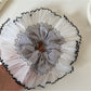 Gifty - Elegant White Ruffle Scrunchie