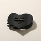 Beau - Heart Cutout Matte Hair Clip