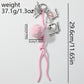 Keypus - Heart and Butterfly Pendant Keychain