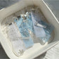 Keypus - Snowflake Ribbon Drop Detail Bag Charm Keychain
