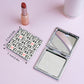 Mirroray - Heart Detail Rectangle Folding Compact Mirror