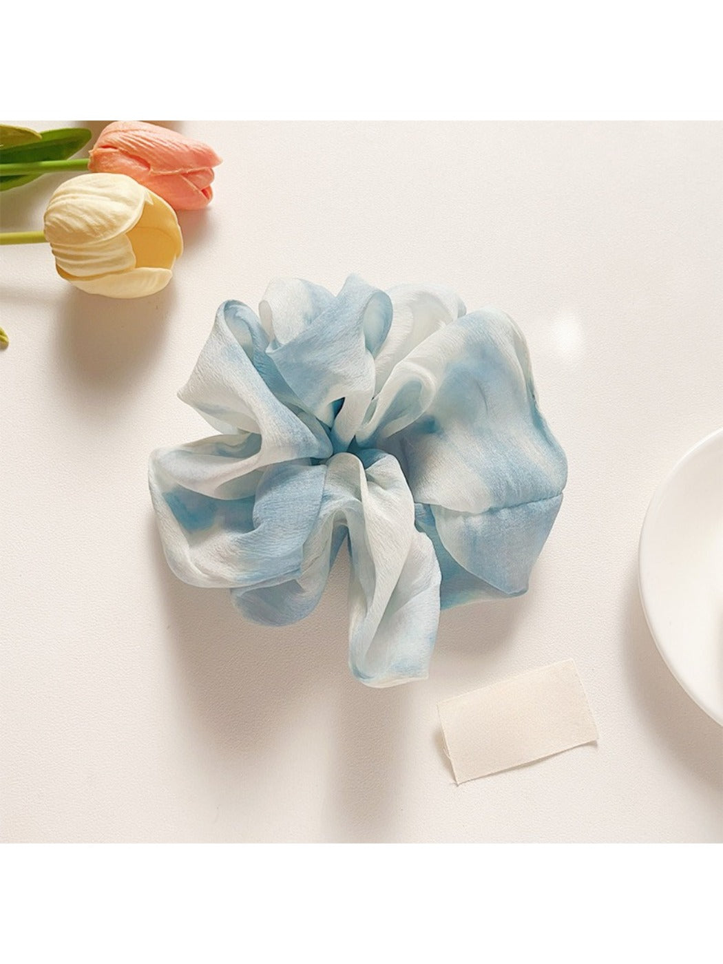 Gifty - Elegant Gradient Color Block Scrunchie