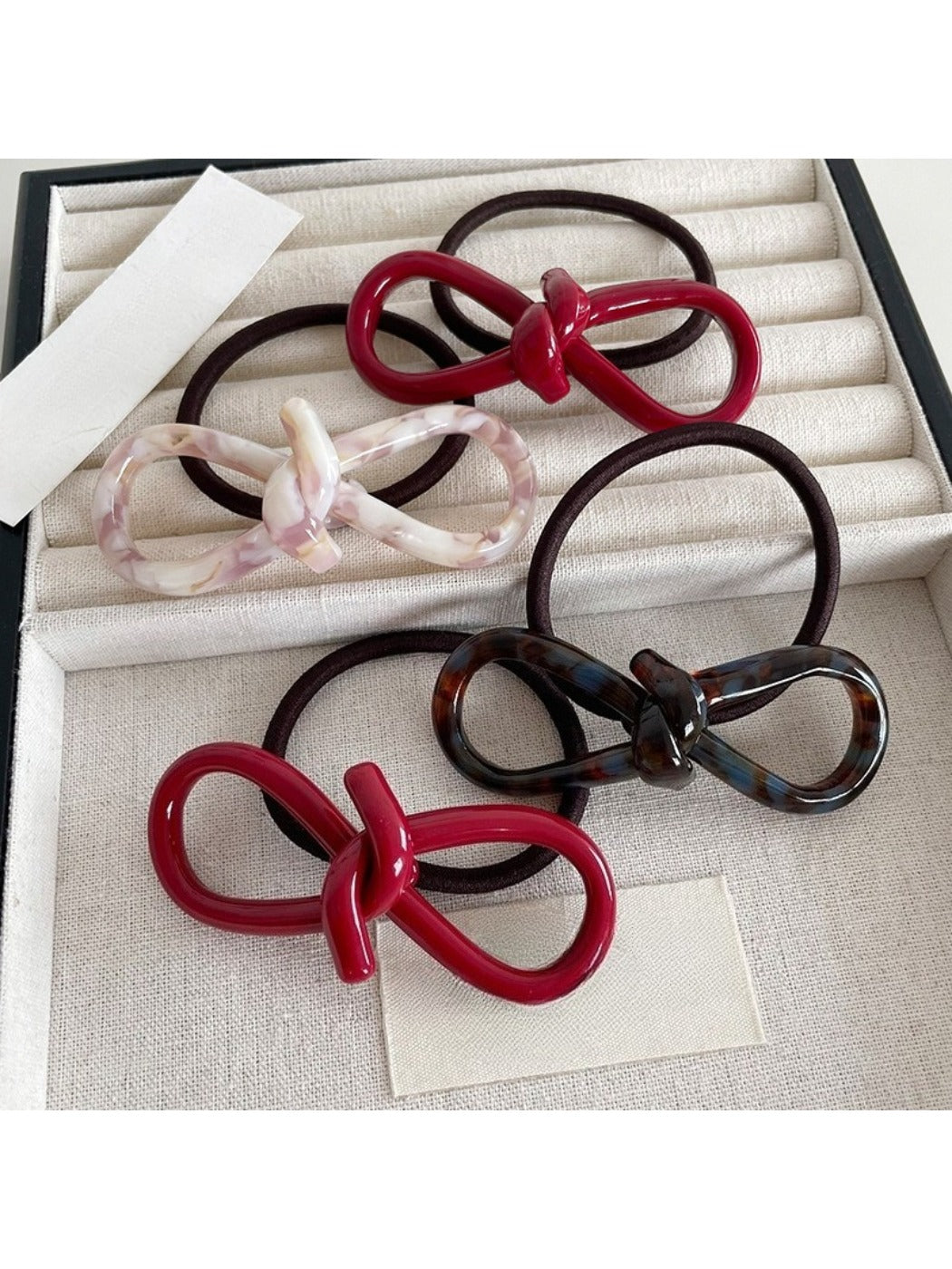 Gifty - Stylish Acetate Bow Hair Tie