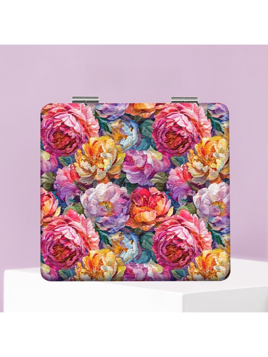 Mirroray - Lightweight Flower Pattern Makeup Mirror