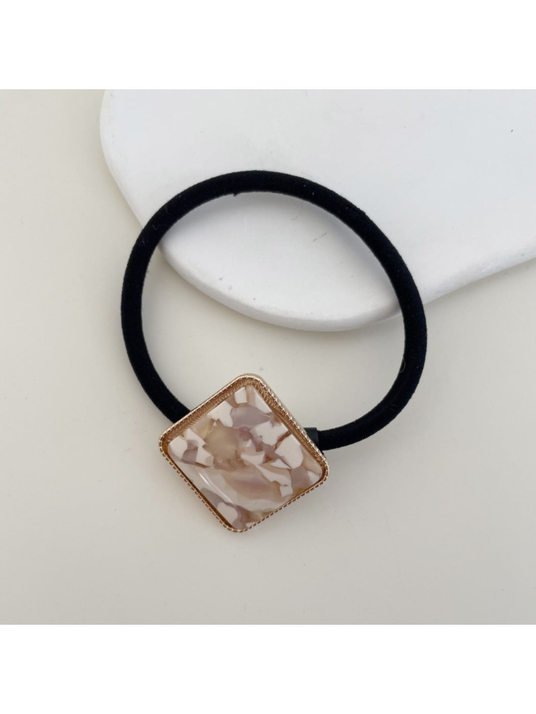 Gifty - Cute Square Acetate Hair Tie