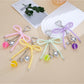 Keypus - Elegant Bow-Shaped Charm Keychain