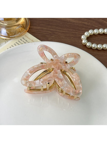 Beau - Sparkling Openwork Butterfly Hair Claw Clip