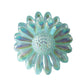 Beau - Flower Shaped Decorative Plastic Alloy Claw Clip