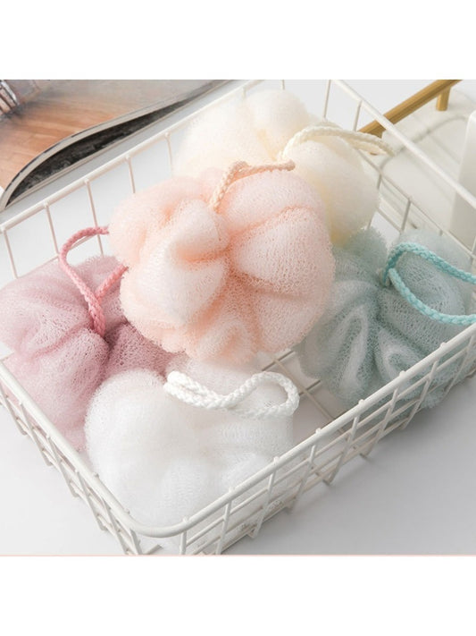 Papo - Soft Solid-Color Bath Pouf