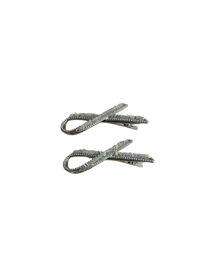 Beau - Cross Design Alloy Duckbill Side Hair Clip