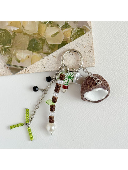 Keypus - Fruit Inspired Coconut Keychain
