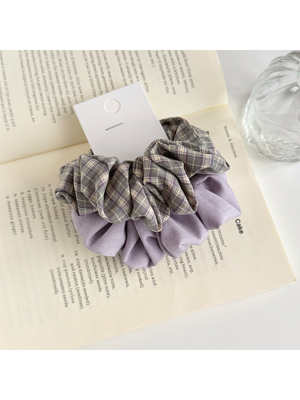 Gifty - Vintage Plaid Sweet Style Hair Scrunchie