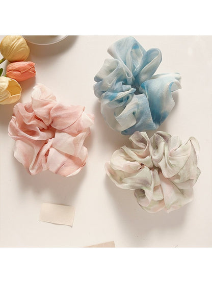 Gifty - Elegant Gradient Color Block Scrunchie