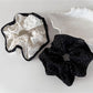 Gifty - Black White Polka Dot Hair Scrunchie