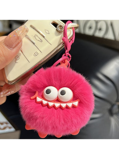 Keypus - Small Coal Ball Doll Keychain