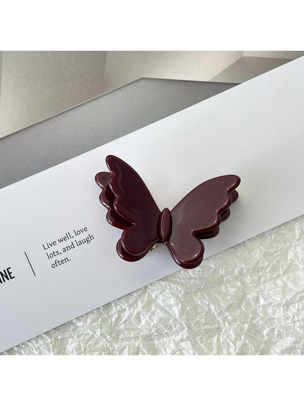 Beau - Double Layer Butterfly Hair Clip