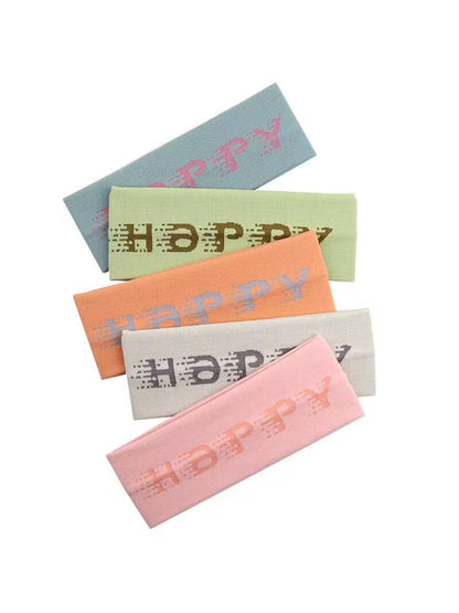 Gifty - Fashion Happy Letter Sports Headband