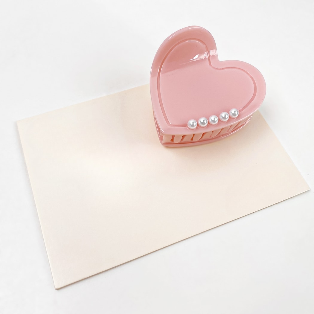 Beau - Sweet Style Heart Shaped Claw Clip