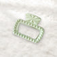 Beau - Open Square Textured Hair Claw Clip