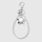 Keypus - Sweet Bow and Star Beaded Keychain