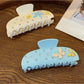 Beau - Painted Butterfly Detail Acetate Claw Clip