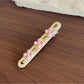 Beau - Sweet Floral Acetate Side Bangs Hair Clip
