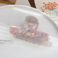 Beau - Pastel Petal Detail Fashion Claw Clip