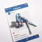 Keypus - Playful Denim Flower Keychain