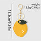 Keypus - Cute Faux Leather Fruit Key Ring Keychain