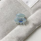 Beau - Macaron Colored Oval Openwork Claw Clip