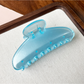 Beau - Large Bow Ring Detail Geometric PC Claw Clip