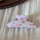 Beau - Flower Print Glossy Acrylic Hair Claw Clip
