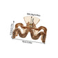 Beau - Geometric Acetate Hollow Wave Claw Hair Clip