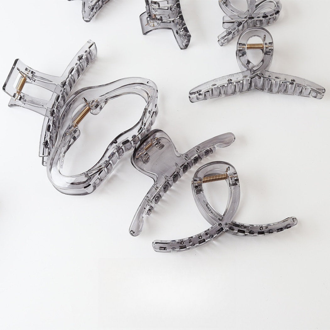 Beau - Transparent PC Geometric Style Claw Clip