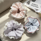 Gifty - Plaid Lace Trim High Stretch Scrunchie