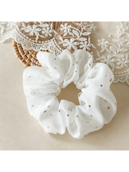 Gifty - Minimal Dot Elastic Hair Scrunchie