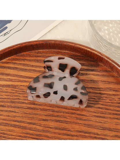 Beau - Retro Zebra Print Acetate Claw Clip